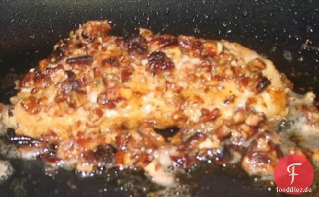 Honig-Pekannuss-Forellen