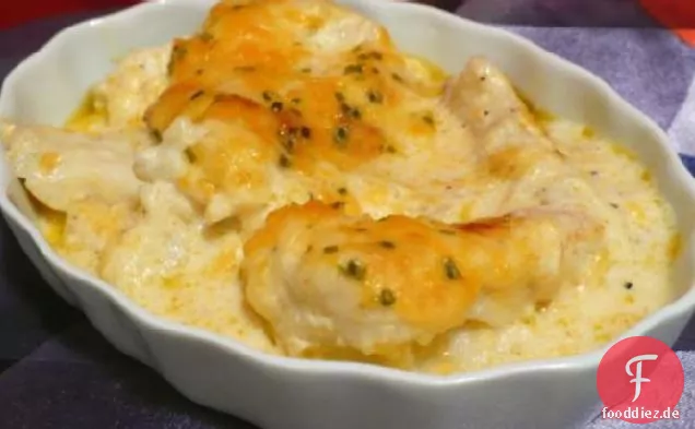 Kanadischer Kabeljau Au Gratin