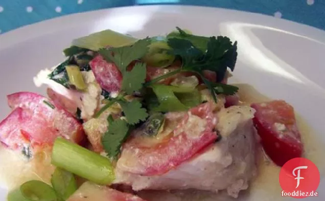 Flunder in Jalapeno-Creme