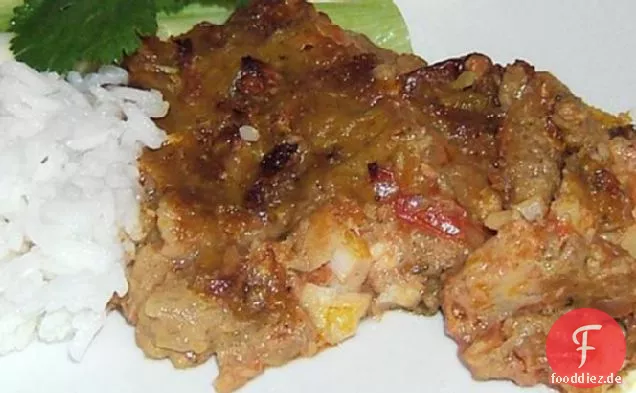 Corvina Cacerola (ecuadorianischer Fischauflauf)