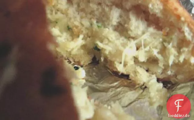 Das Cheezy Knoblauchbrot des Fischmarktes