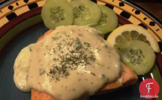 Lachs in Champagnersauce