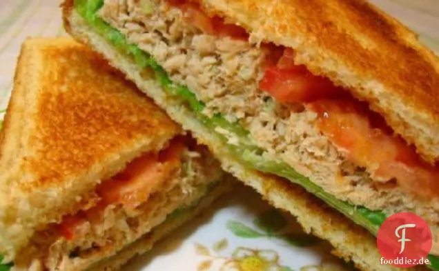 Kittencals einfaches und leckeres Lachssalat-Sandwich