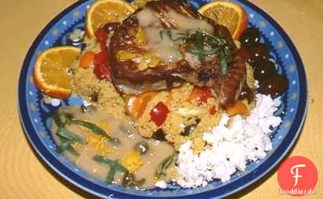 Mediterrane Sommerbrise Thunfisch Entrée