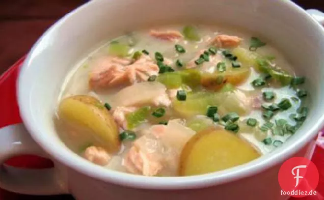 Wendy ' s Geräucherter Lachs Chowda