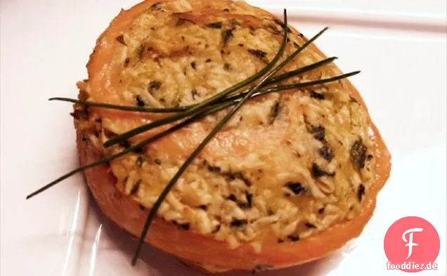 Lachs mit Reis-Florentiner