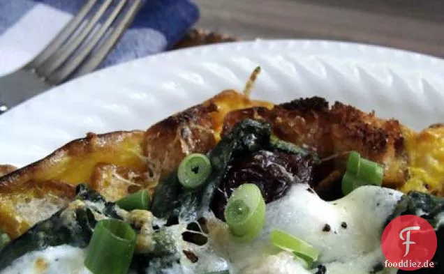 Rucola, Tomatenmarmelade & Parmesan Eggy