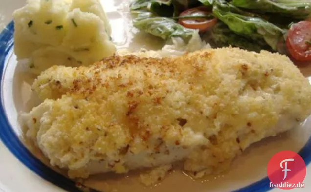 Gebackener Fisch aus Island