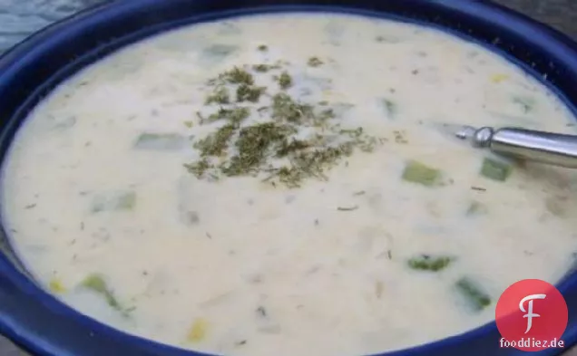 Lachs-Mais-Chowder