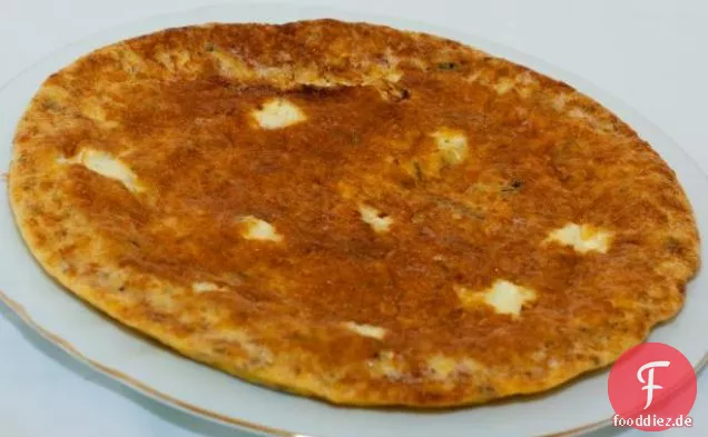 Geräucherter Fisch Omelett