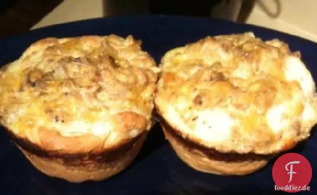 Cheddar-Lachs Quiche