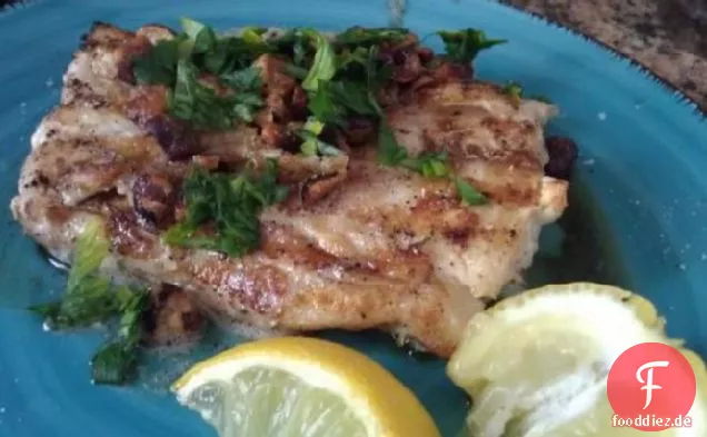 Fisch Mit Macadamia-Butter-Sauce