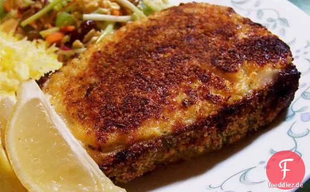 Lassen Sie uns Lachs mit Basilikum-Sahne-Sauce. *****