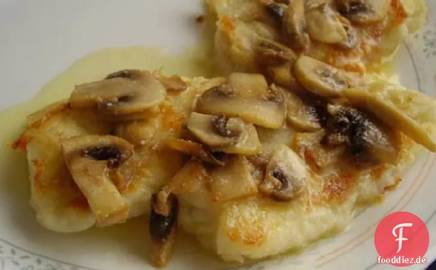 Gebratene Forelle mit Pilzen (Zwtiii)