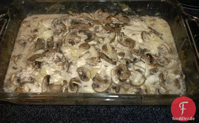 Mit Mandeln verkrusteter Lachs
