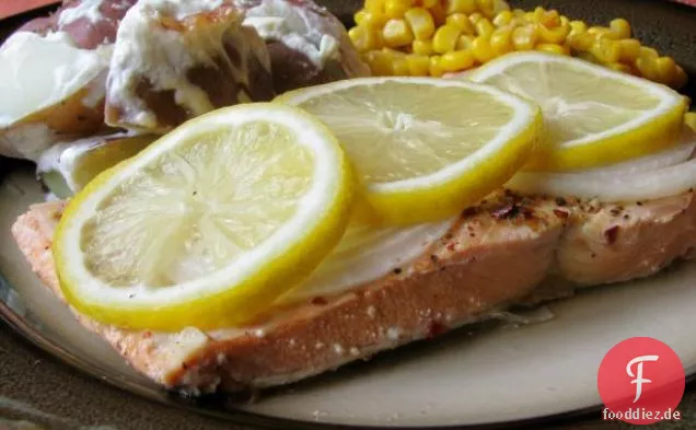 Pricillas gegrillter Lachs