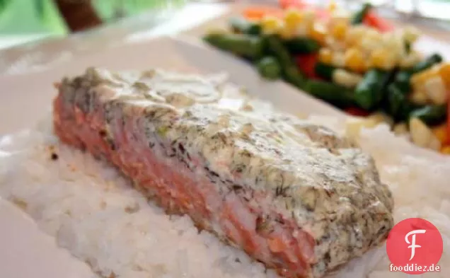 Herbed Lachsfilets