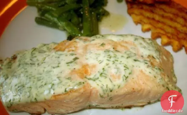 Sautierter Lachs