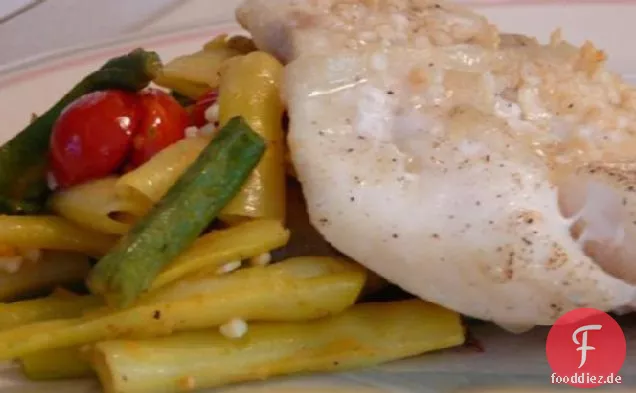 Orange Roughy in Knoblauchbutter
