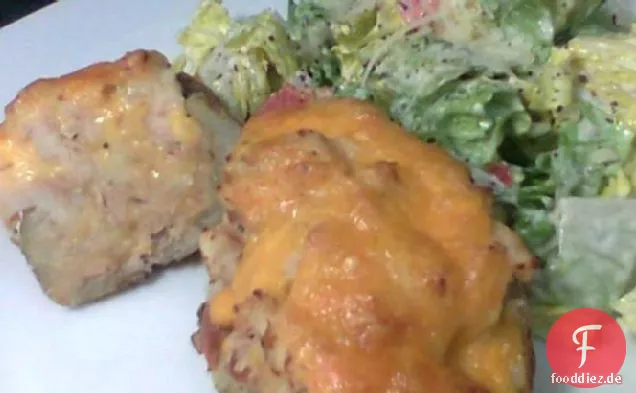 Ofenkartoffeln mit Thunfisch und Käse