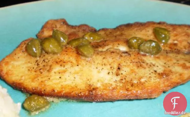 Fisch Meuniere Mit Kapern