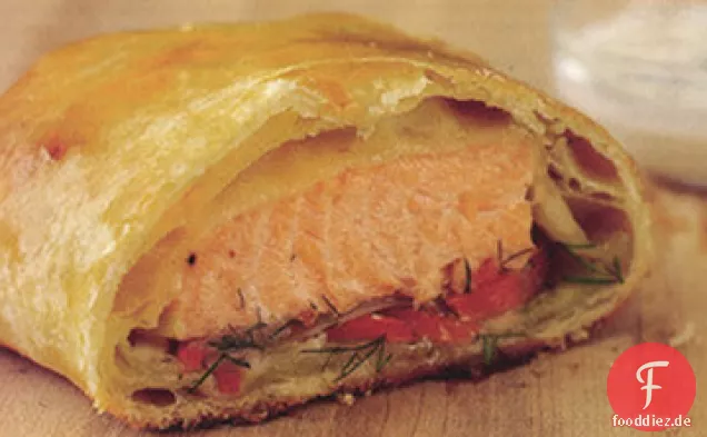 Lachs en Croûte Rezept
