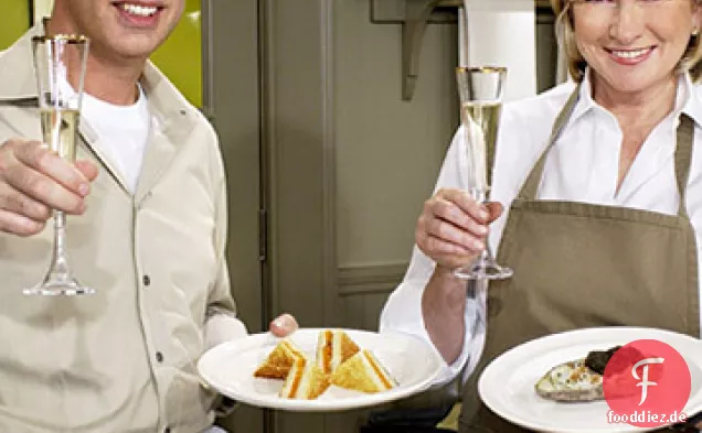 Geräucherter Lachs Croque-Monsieur