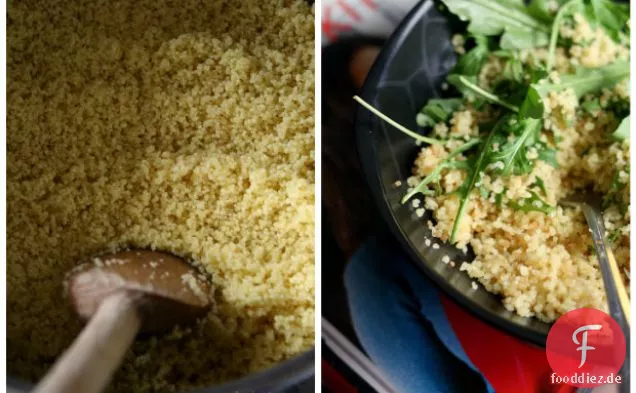 Rucola und Zitronen-Couscous von Girlichef