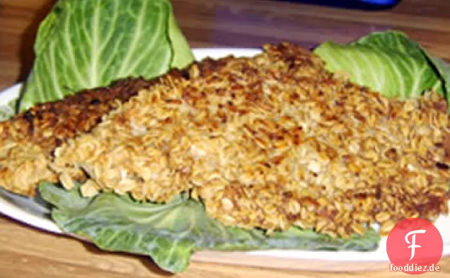 Hafer Verkrustete Fische