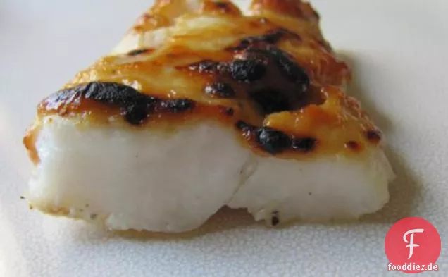 Miso Glasierter Kabeljau