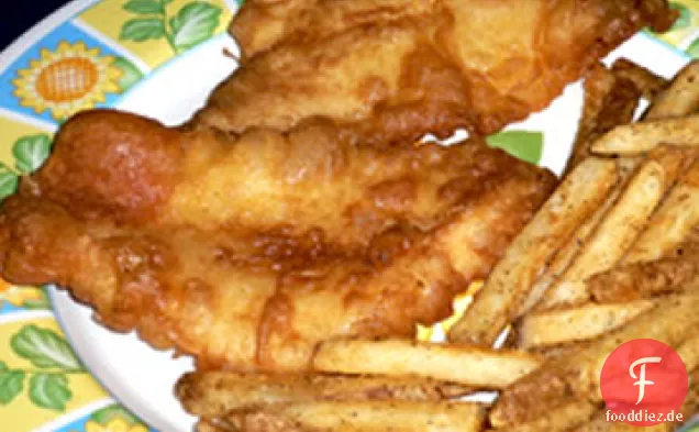 Klassische Fisch-und-Chips