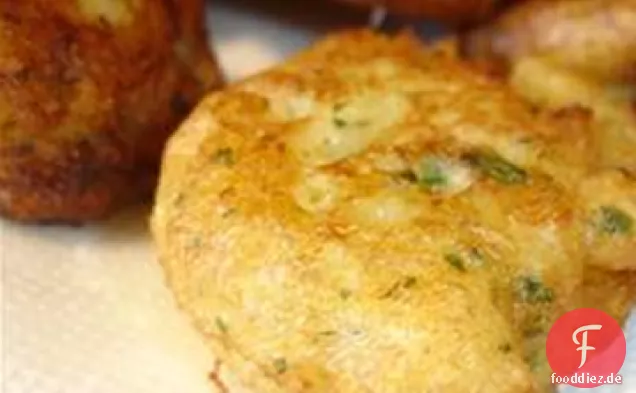 Jamaican Salzfisch-Krapfen (Stempel und Gehen)