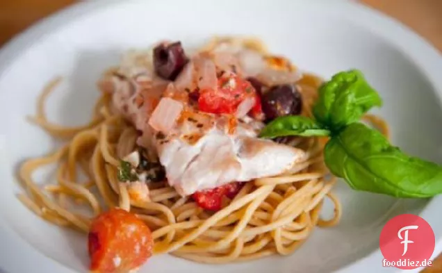 Mediterraner Fisch (Flunder)