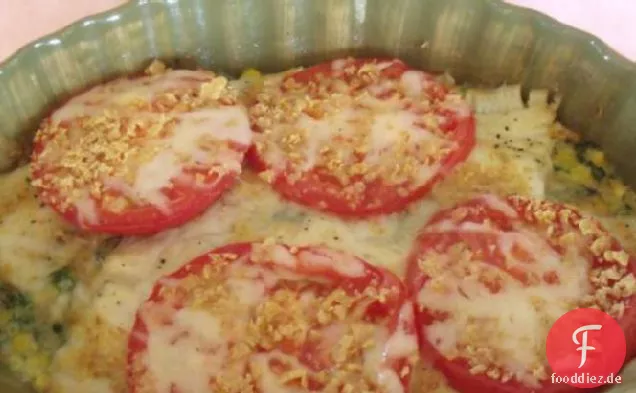 Flunder Spinat Backen