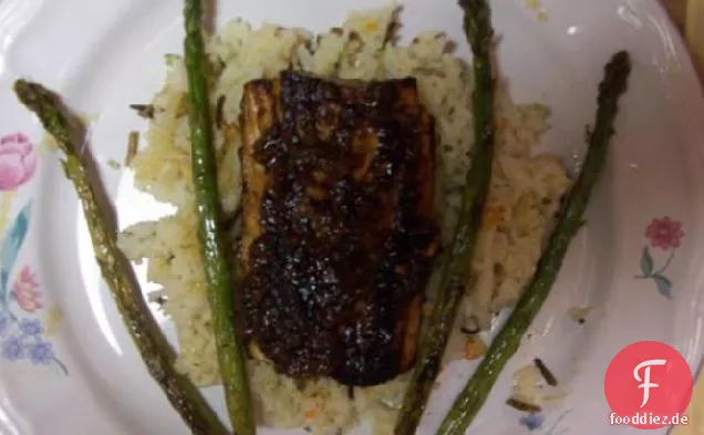 Zitrone & Honig Mariniert Mahi-Mahi W/ Glasur