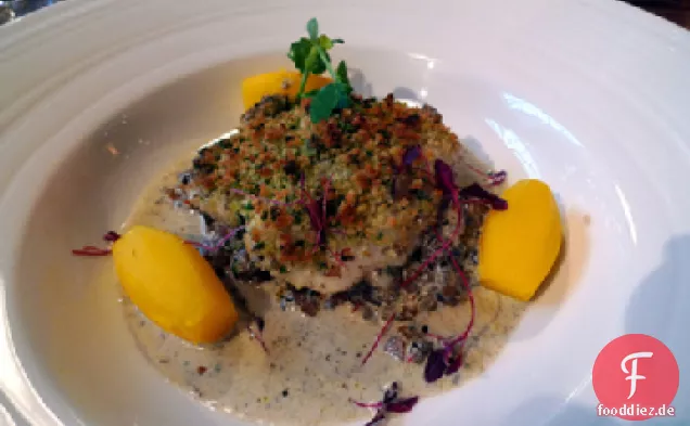 Gebackener Fisch mit Ratatouille