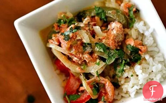 Lachs Fischeintopf, brasilianische Art