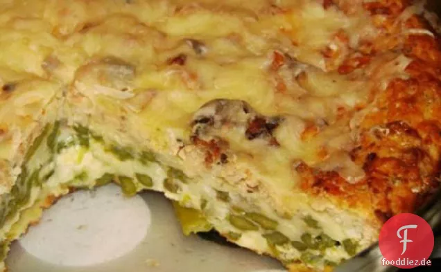 Lachs-Spargel-Torte