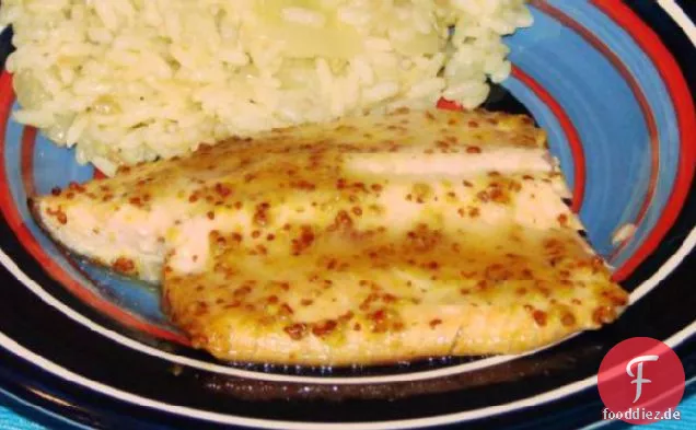 Ahorn glasierte Lachsfilets