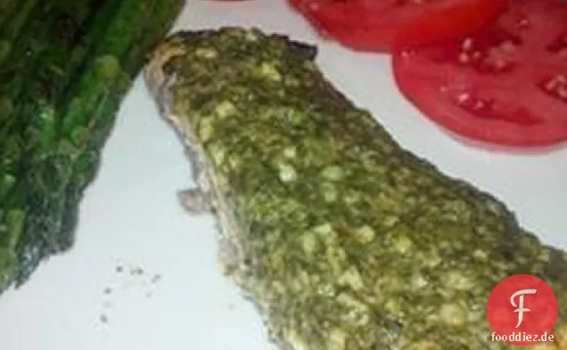 Stephan's gebratener Lachs Pesto