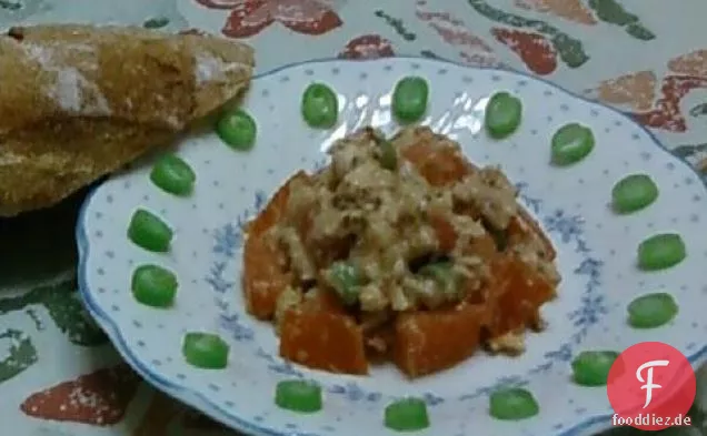 Gebackener Lachs Mit Dill-Senf-Sauce