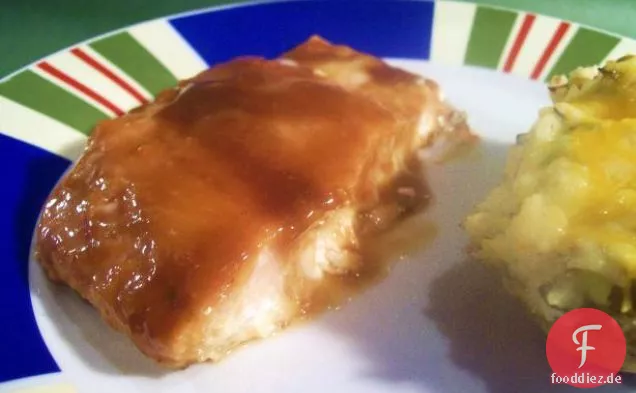 Lackierter Lachs
