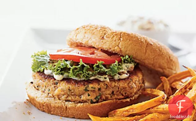 Lachs-Burger