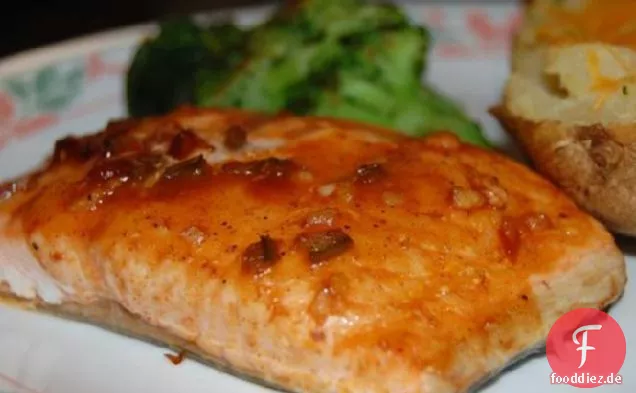 Würzige Tamarinde Rum Lachs