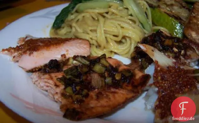 BBQ-Planke Lachs