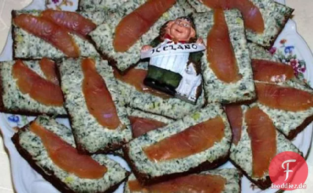 Geräucherter Lachs Finger