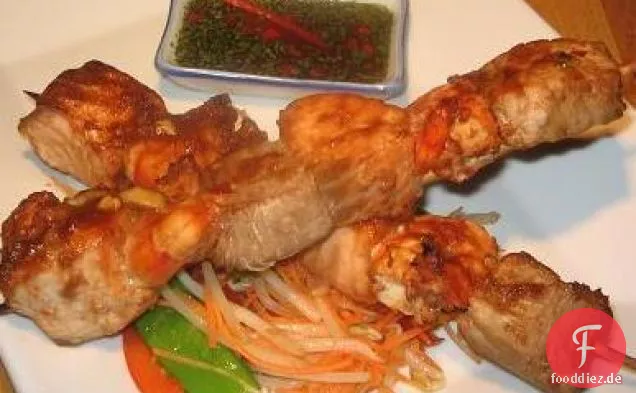Rosmarin gebratener Lachs