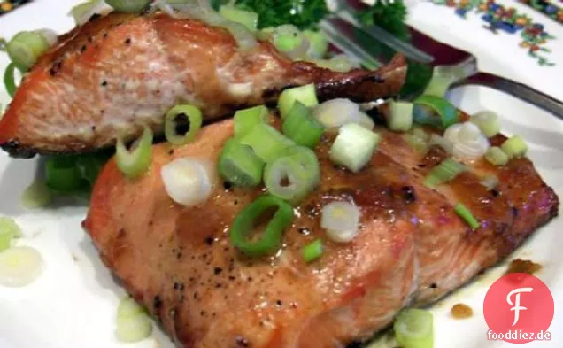 Gewürzter Lachs