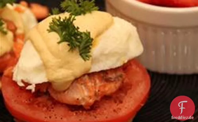 Eier Benedikt mit Geräuchertem Lachs