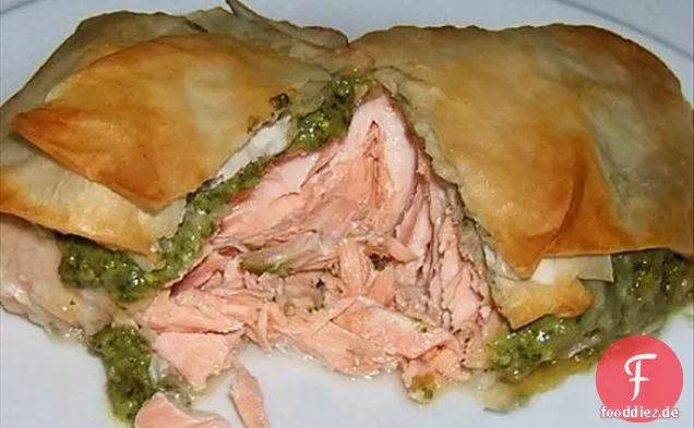 Blätterteig-Lachs